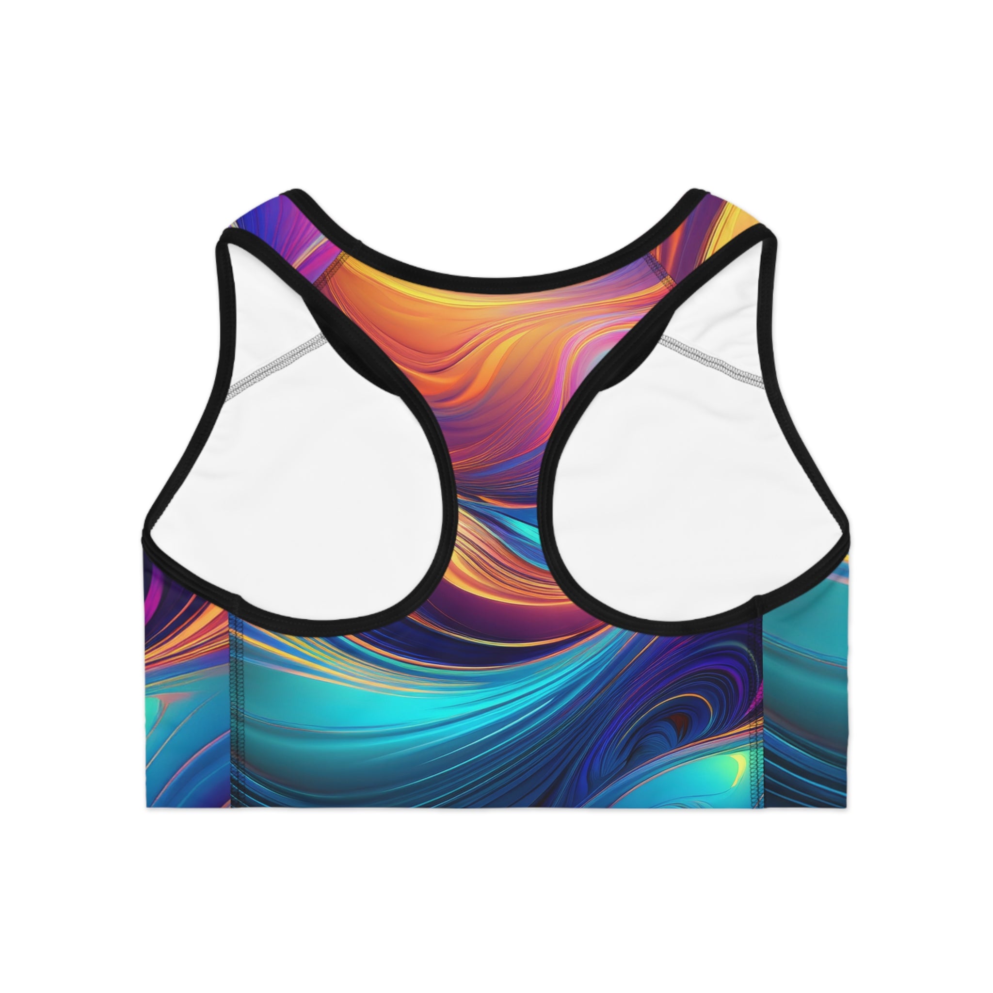 Colorful Sports Bra – Women’s Workout Top, Vibrant Yoga Bra