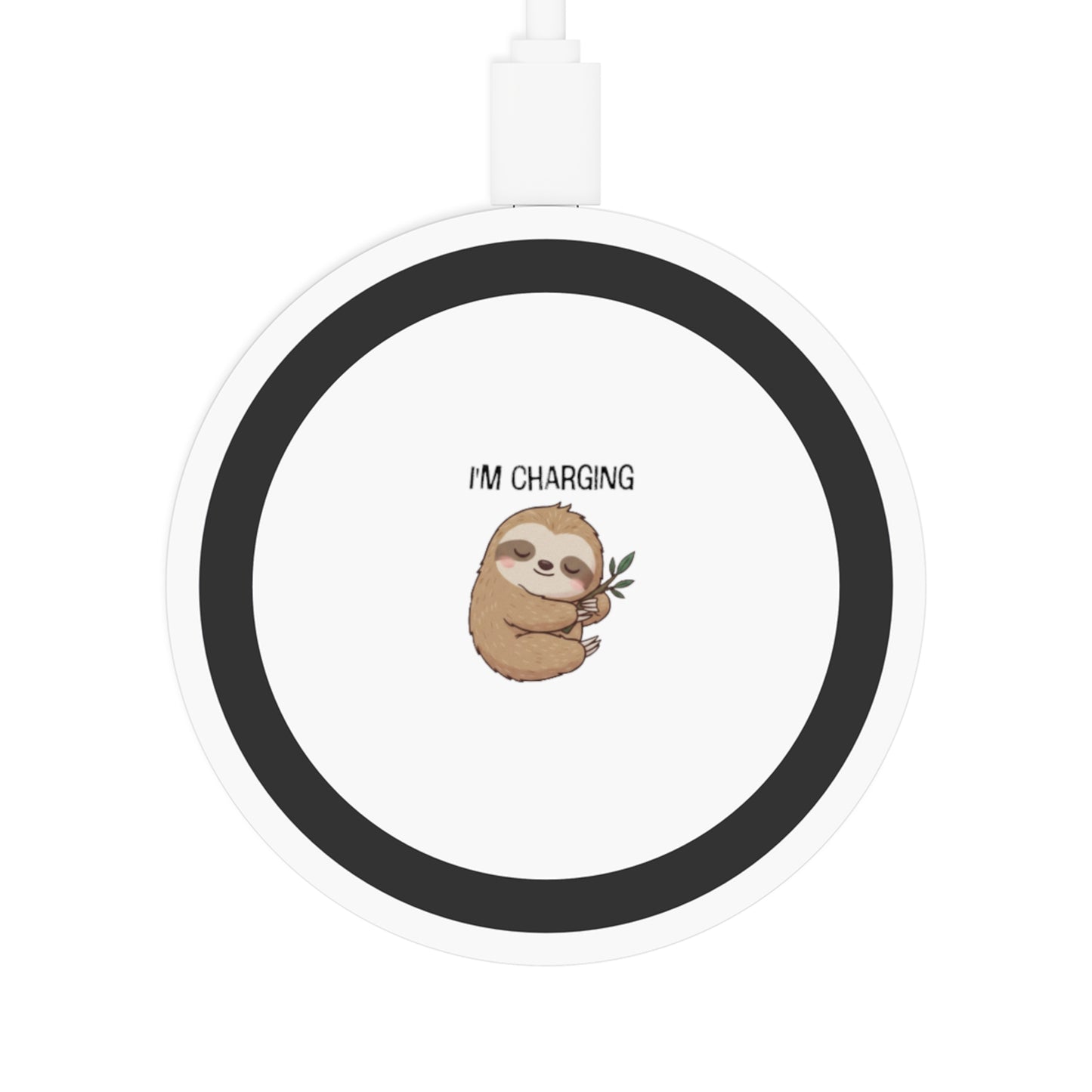 Cute Sloth Wireless Charging Pad | Fun Desk Accessory, Eco-Friendly Tech Gift & Playful Home Decor