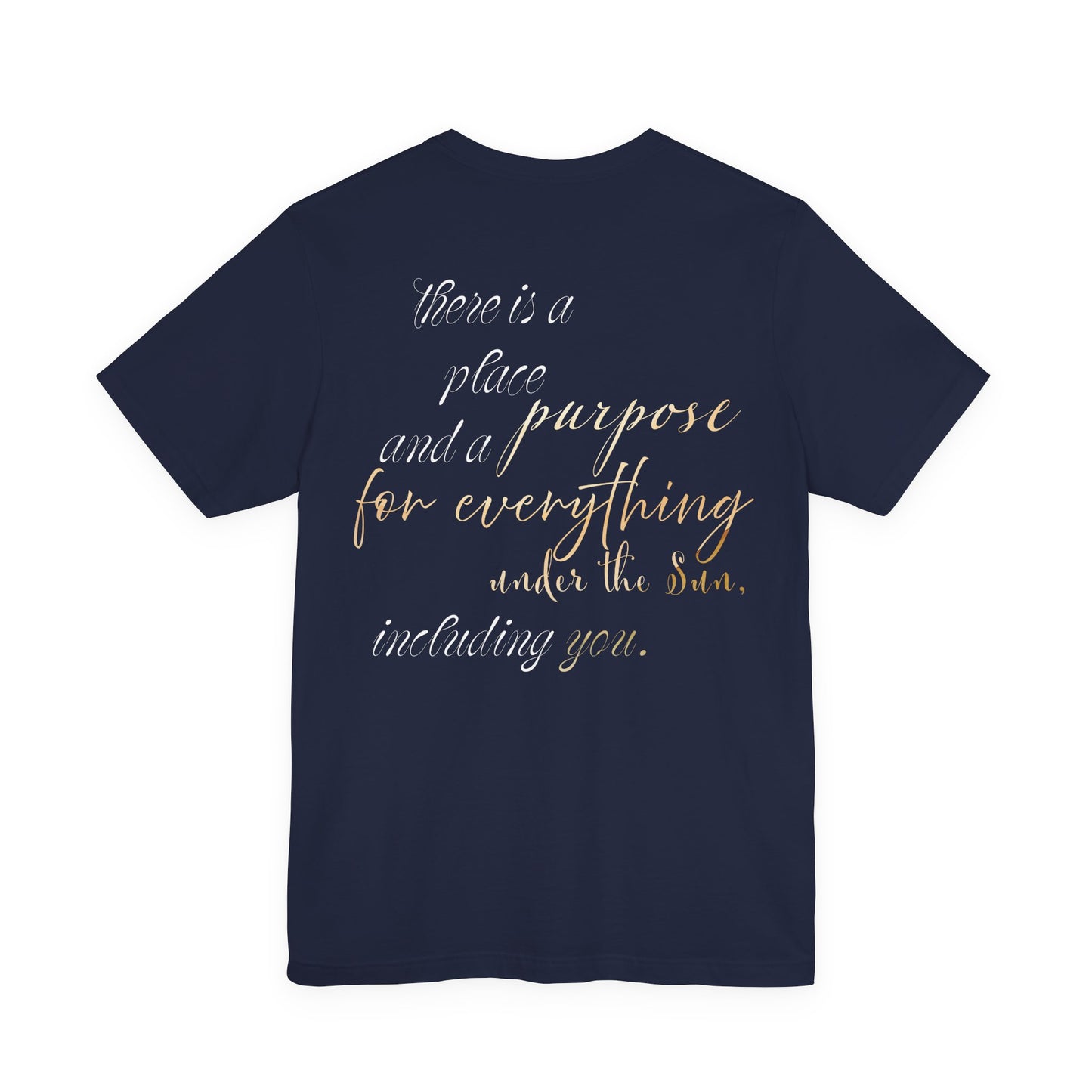 Women’s Faith T-Shirt, Purpose and Grace Tee, Christian Quote Shirt, Inspirational Apparel, Gift for Women of Faith, Everyday Faith Wear