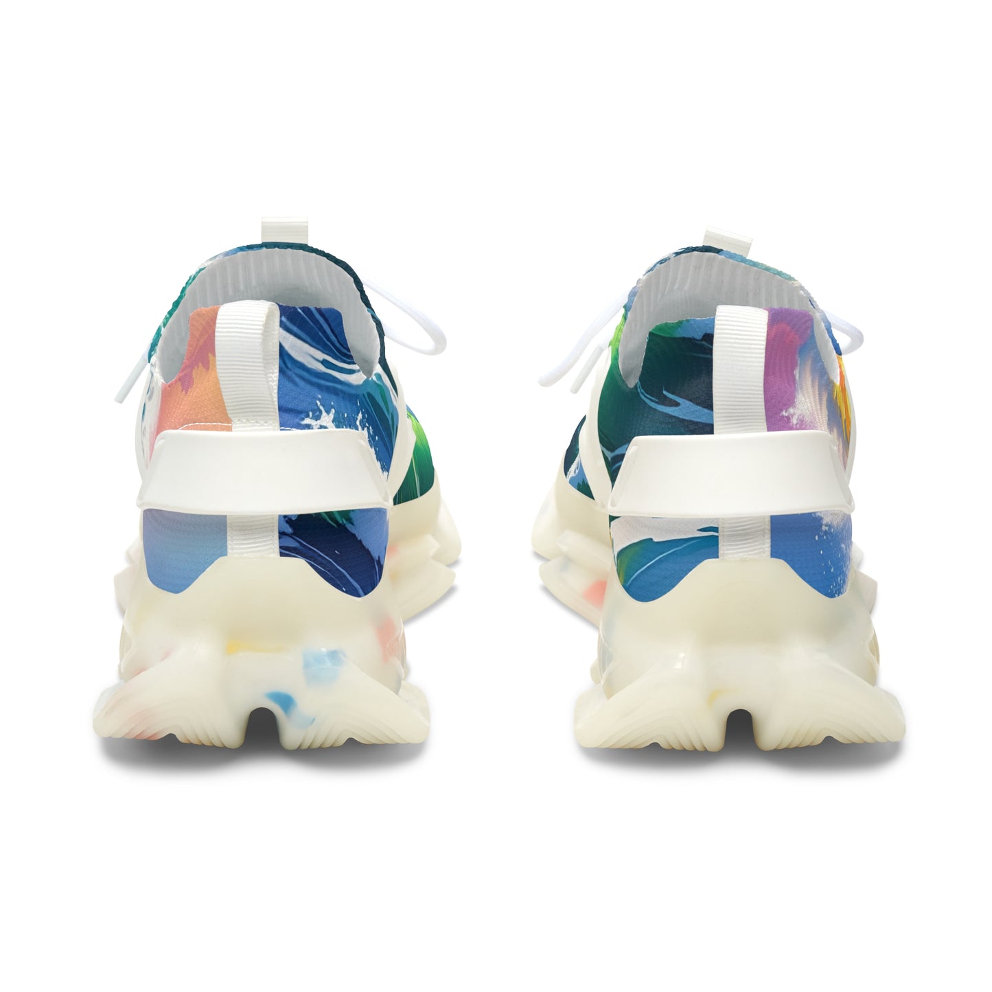 Bruntee Vibrant Wave Women’s Mesh Sneakers