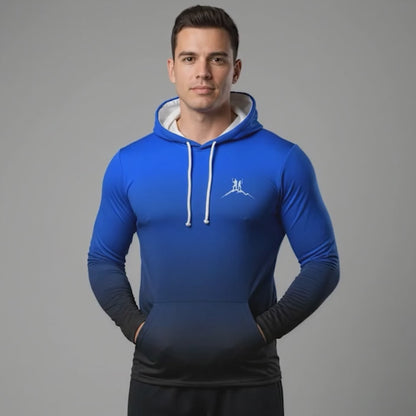 Bruntee Adventure Ready Men’s Pullover Hoodie | Motivational Sweatshirt for Travel & Outdoor Enthusiasts
